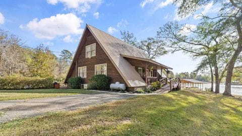 lakeside card lakefront graphic