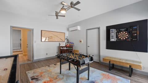 sunset estate Game room