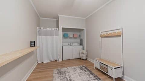 sunset estate Laundry area
