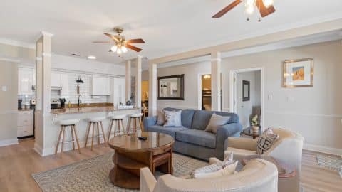 sunset estate Living room