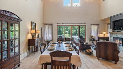 Three Willows Dining area