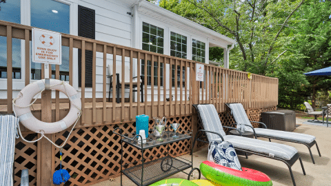 Aquatic Oasis Porch