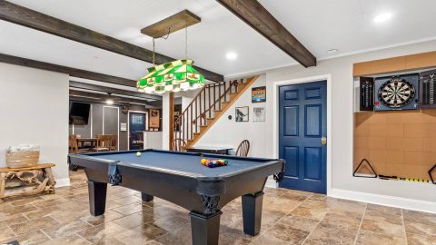 Sleeps Game Room Movie Theater Hot Tub