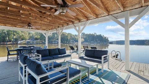Peninsula on Lake Sinclair Deck