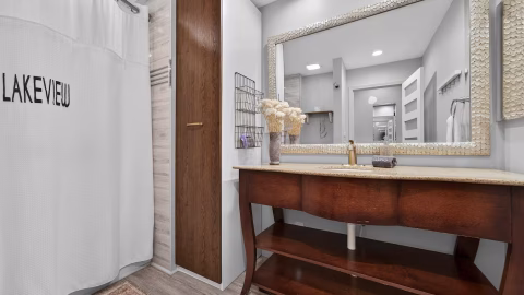 The Full bathroom