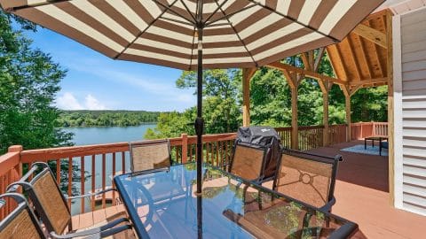 The Lake Escape Balcony